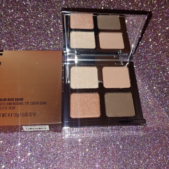 The Real Deal COLOR BOSS SQUAD Eyeshadow 4-Pan Eye Color Palette IL MAKIAGE - Picture 2 of 7